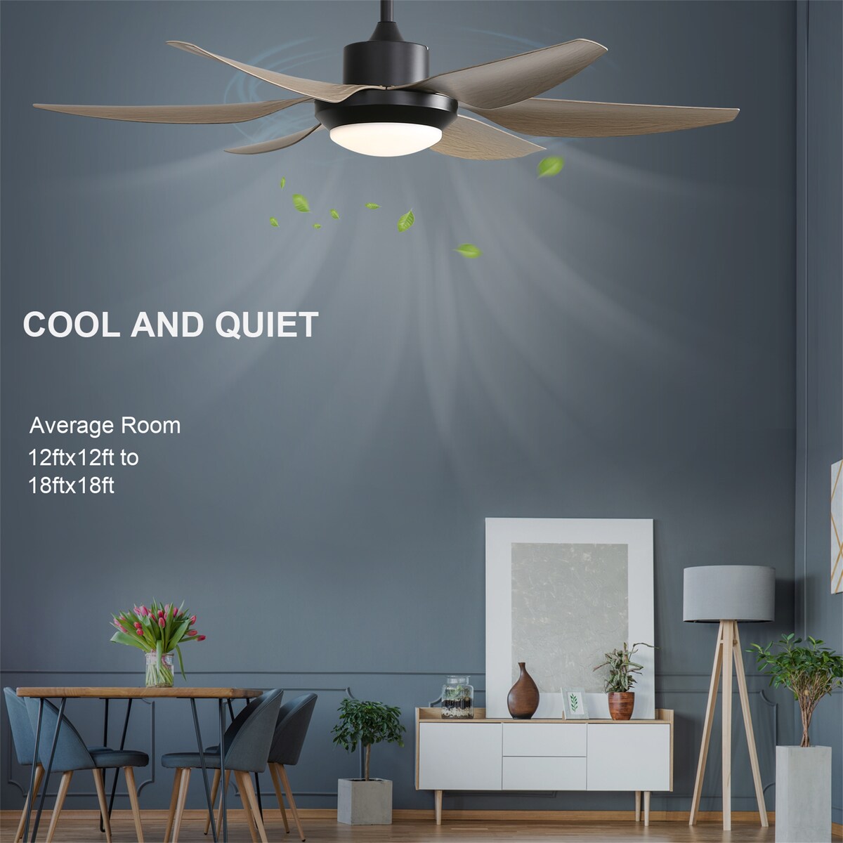 54 Inch Indoor Ceiling Fan