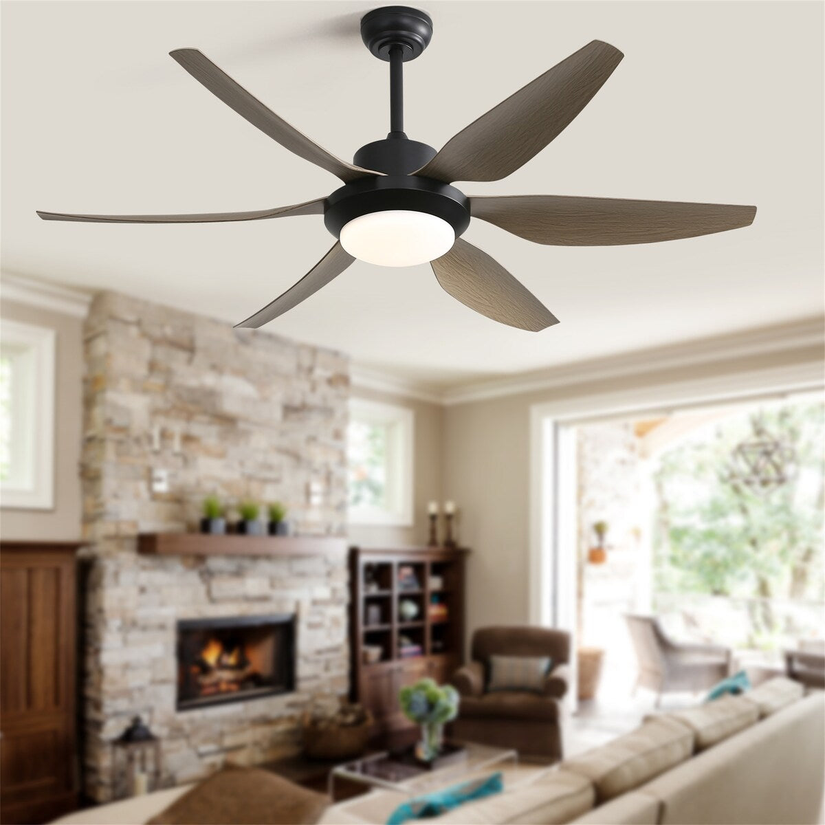 54 Inch Indoor Ceiling Fan