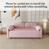 54"Sofa Bed,Sleeper Sofa- 2 in 1 Pull Out Couch Bed for Living Room,Sofa Sleeper with Pull Out Bed