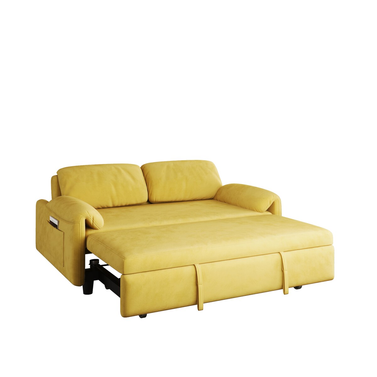 54"Sofa Bed,Sleeper Sofa- 2 in 1 Pull Out Couch Bed for Living Room,Sofa Sleeper with Pull Out Bed