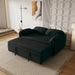 54"Sofa Bed,Sleeper Sofa- 2 in 1 Pull Out Couch Bed for Living Room,Sofa Sleeper with Pull Out Bed
