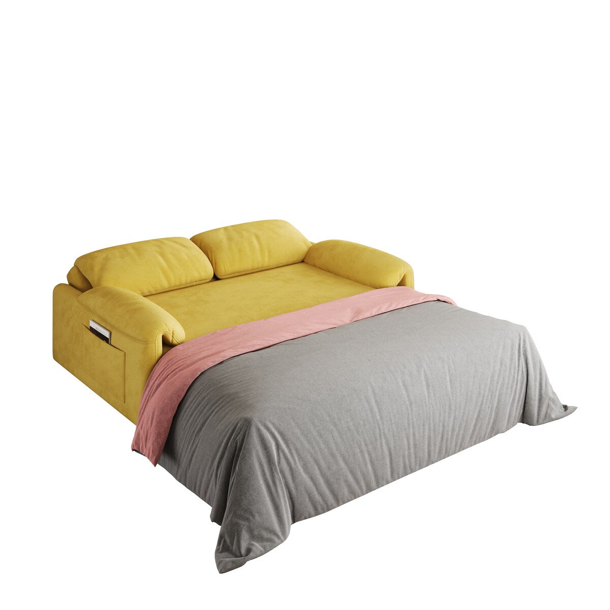54"Sofa Bed,Sleeper Sofa- 2 in 1 Pull Out Couch Bed for Living Room,Sofa Sleeper with Pull Out Bed
