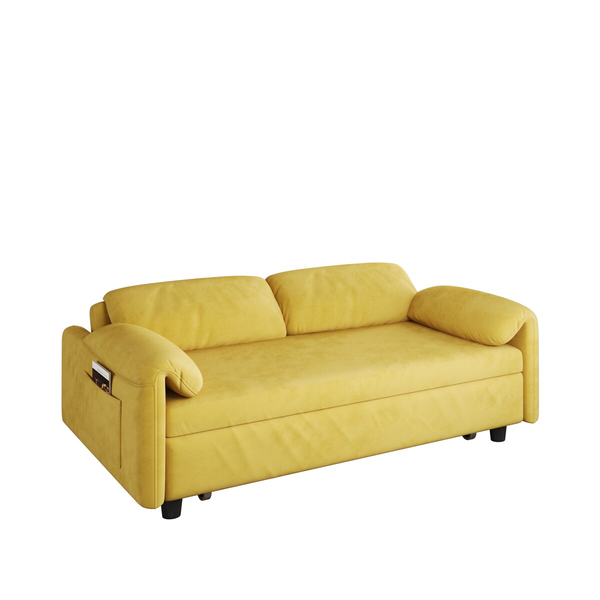 54"Sofa Bed,Sleeper Sofa- 2 in 1 Pull Out Couch Bed for Living Room,Sofa Sleeper with Pull Out Bed