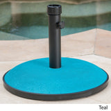 Tulare Outdoor 55 lbs Circular Concrete Umbrella Base by Christopher Knight Home