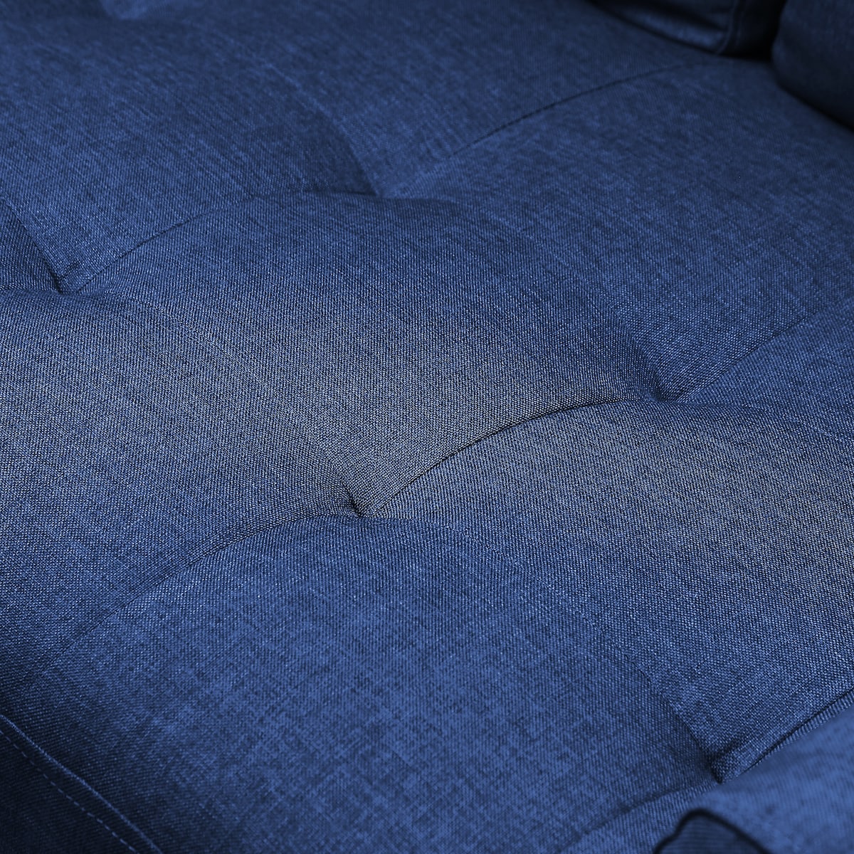55.5" Loveseat Pillow Back Fabric Upholstered Sofa & Couches Design with Rubber Wood Legs Support and Back & Seat Removable