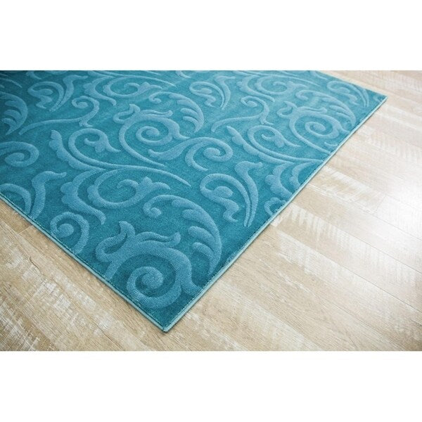 5657 Modern Blue 2'0x3'4 Area Rug - 2' x 3'4"