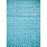 5657 Modern Blue 2'0x3'4 Area Rug - 2' x 3'4"