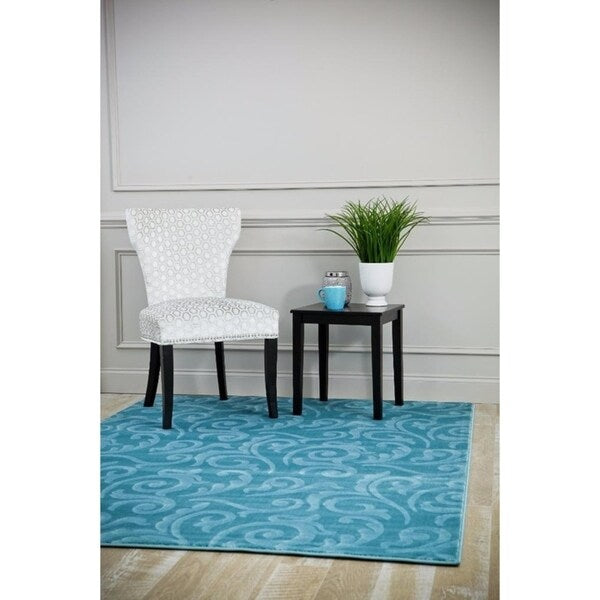 5657 Modern Blue 2'0x3'4 Area Rug - 2' x 3'4"