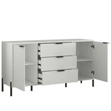 58" Premium Storage Cabinet Dresser - Versatile and Stylish