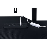 59-inch Gaming Desk Studio Desk with Display Speaker Stand