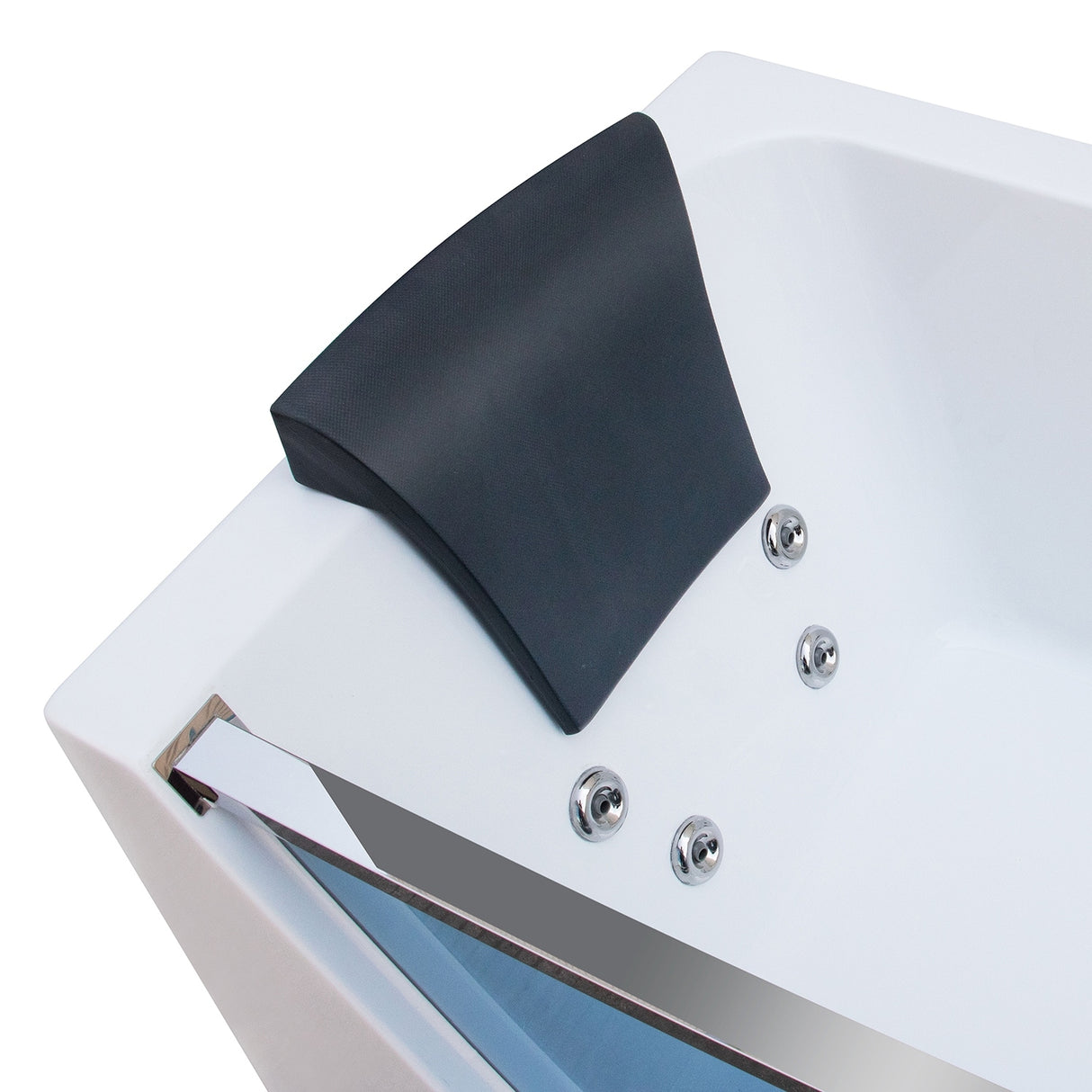 59" X 30" Alcove/tile In Whirlpool Acrylic Bathtub With Faucet