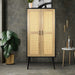 59'' Tall Rustic Farmhouse Storage Cabinet