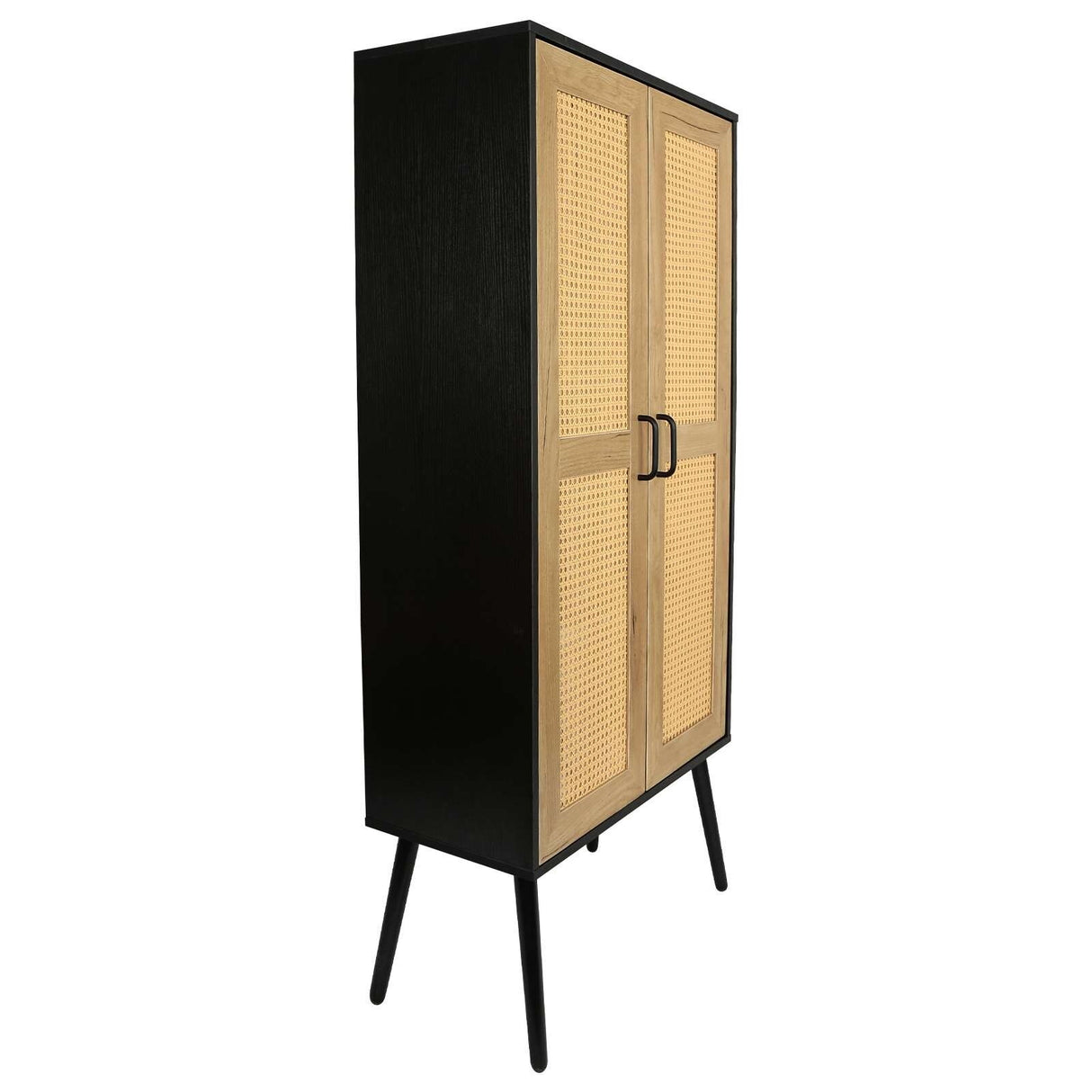59'' Tall Rustic Farmhouse Storage Cabinet