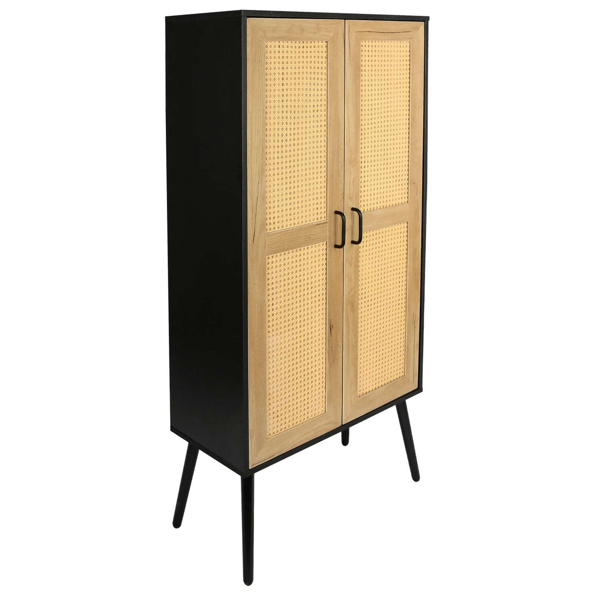 59'' Tall Rustic Farmhouse Storage Cabinet