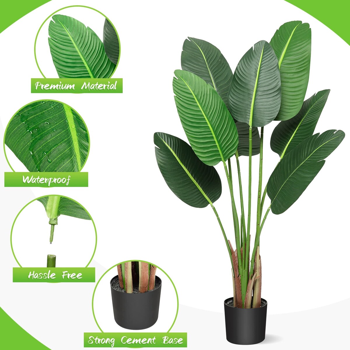 [1/2 Packs] Artificial Tree Bird