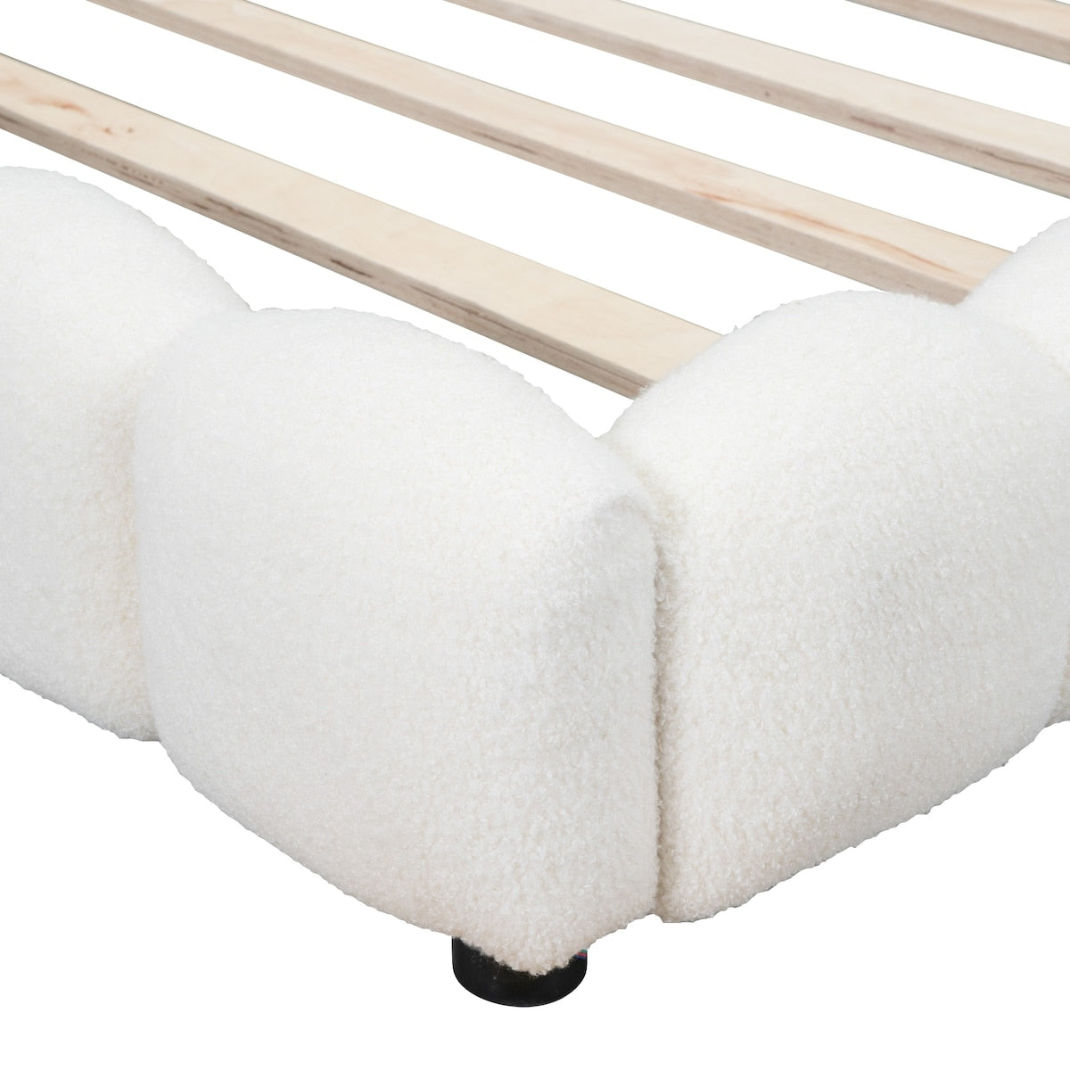 [LED Design] Kid-Friendly Design Full Size Platform Bed Kids Bed