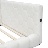 [LED Design] Kid-Friendly Design Full Size Platform Bed Kids Bed