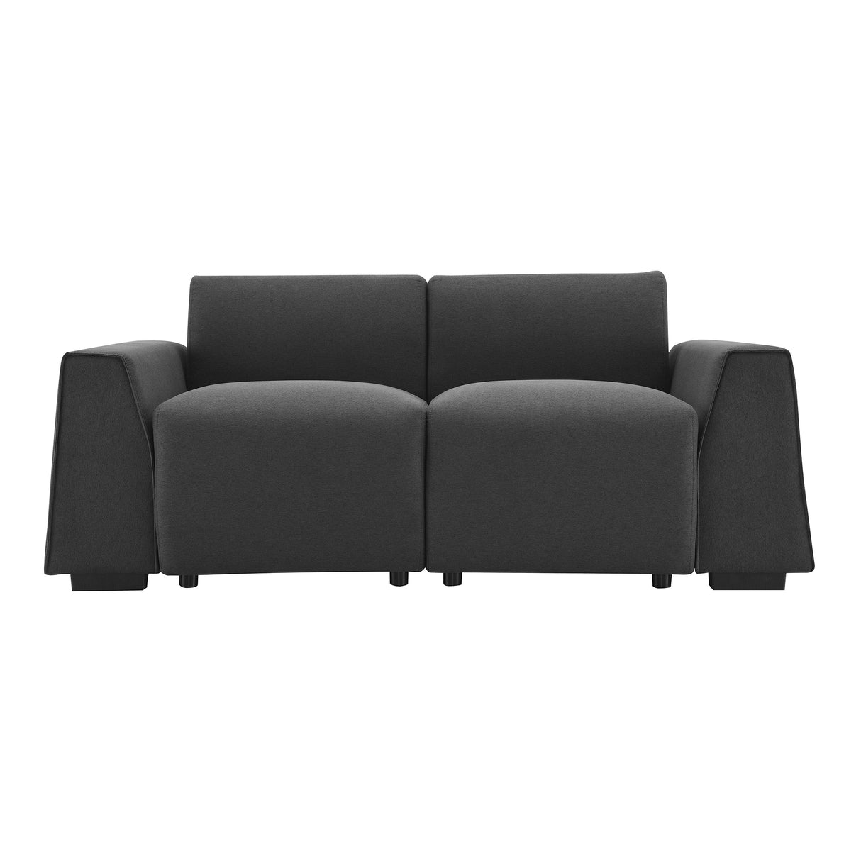 [VIDEO provided] [New] 71*35.5" Modern Linen Fabric Sofa,Stylish and Minimalist 2-3 Seat Couch,Easy to Install,Exquisite Lovesea