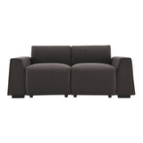 [VIDEO provided] [New] 71*35.5" Modern Linen Fabric Sofa,Stylish and Minimalist 2-3 Seat Couch,Easy to Install,Exquisite Lovesea