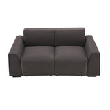 [VIDEO provided] [New] 71*35.5" Modern Linen Fabric Sofa,Stylish and Minimalist 2-3 Seat Couch,Easy to Install,Exquisite Lovesea