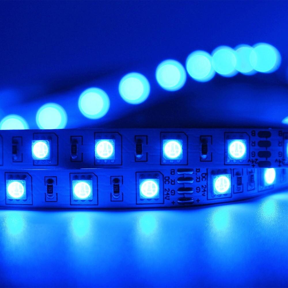5M LED Strip Lights RGB Strips Waterproof Color Changing String Lights - 19.69