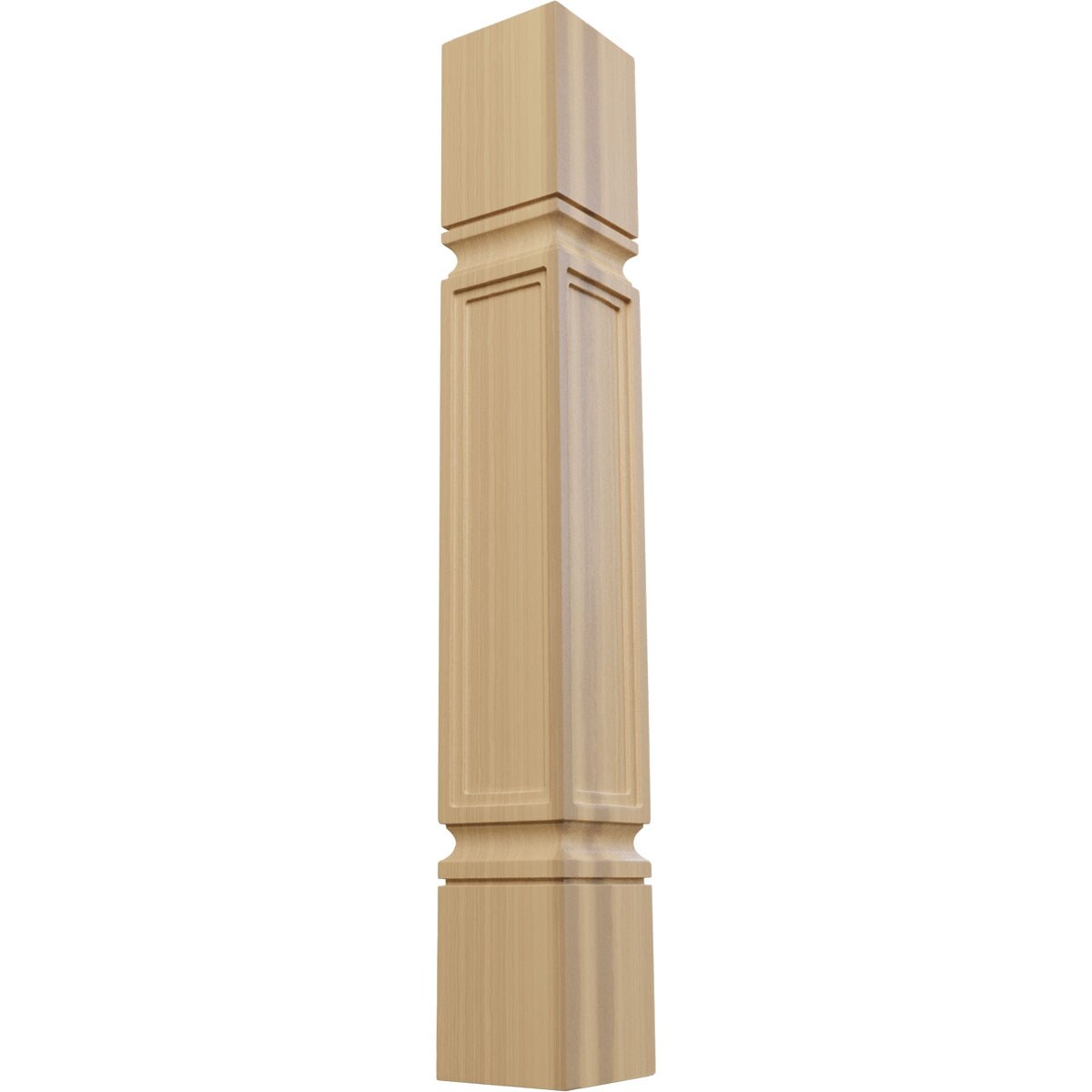 5"W x 5"D x 35 1/2"H Kent Raised Panel Cabinet Column