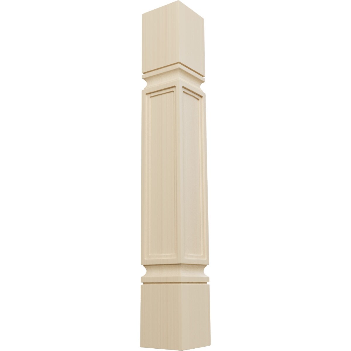 5"W x 5"D x 35 1/2"H Kent Raised Panel Cabinet Column