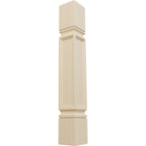 5"W x 5"D x 35 1/2"H Kent Raised Panel Cabinet Column