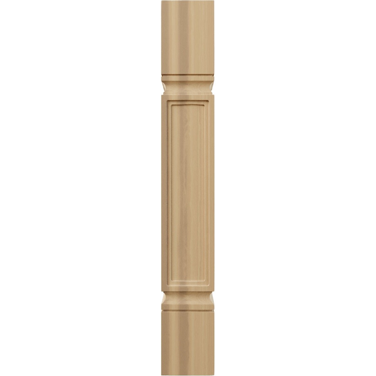 5"W x 5"D x 35 1/2"H Kent Raised Panel Cabinet Column