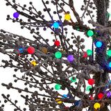 5' Frosted Berry Twig Christmas Tree with 200 LED - Green