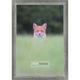 5x3 Contemporary Silver Complete Wood Picture Frame with UV Acrylic, Foam Board Backing, & Hardware