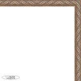 5x3.5 Ornate Silver Complete Wood Picture Frame with UV Acrylic, Foam Board Backing, & Hardware