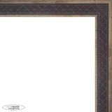 5x8 Traditional Antique Silver Complete Wood Picture Frame with UV Acrylic, Foam Board Backing, & Hardware