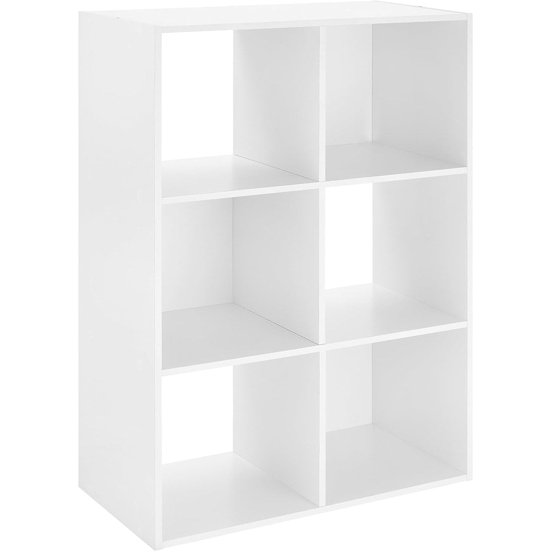 6 Cube Organizer, White
