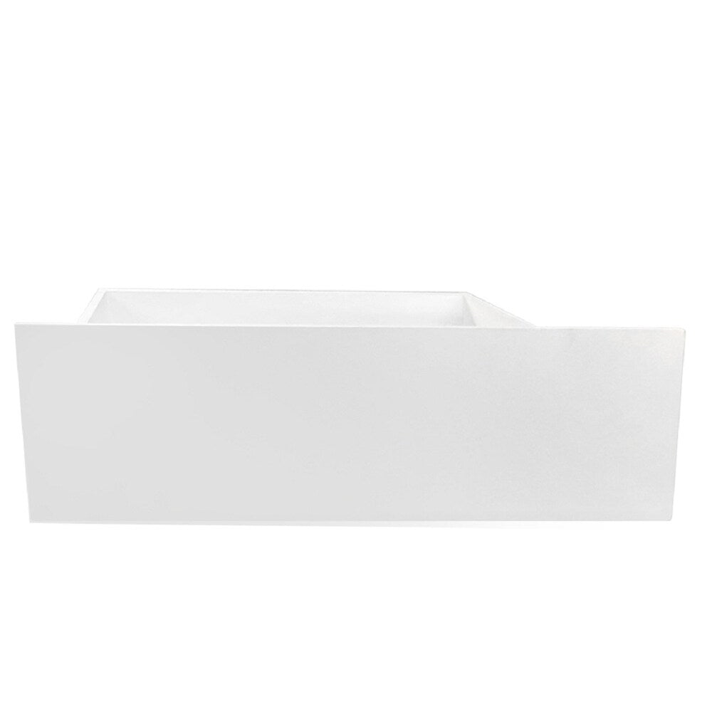 6 Drawer Double Dresser with No Handles