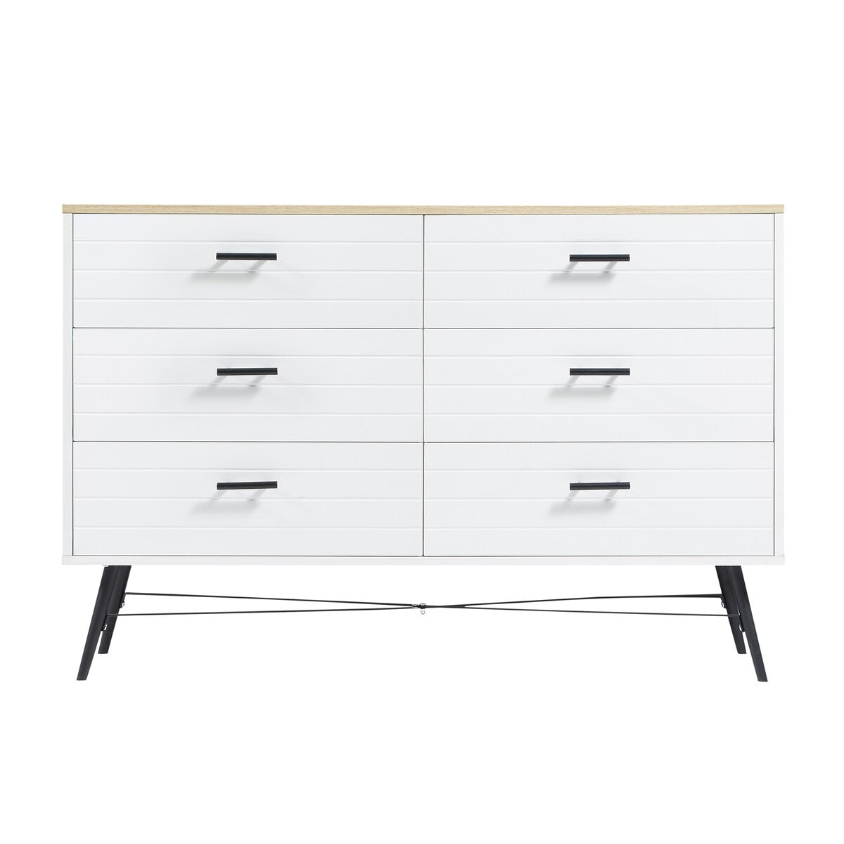 6 Drawer Dresser for Bedroom with Deep Drawers