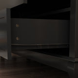 6 Drawes Dresser Organizer Chest Bedroom Livingroom(White/Black)
