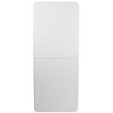 6-Foot Bi-Fold Granite White Plastic Folding Table
