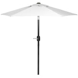 6 Ft Outdoor Patio Umbrella, Easy Open/Close Crank and Push Button Tilt Adjustment, Market Umbrellas