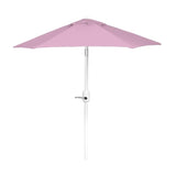 6 Ft Outdoor Patio Umbrella, Easy Open/Close Crank and Push Button Tilt Adjustment, Market Umbrellas