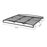 6 Inch Metal Platform Low Profile Bed Frame