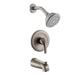 6 Inch Shower Faucet wih Tub Spout Combo in Kitchen