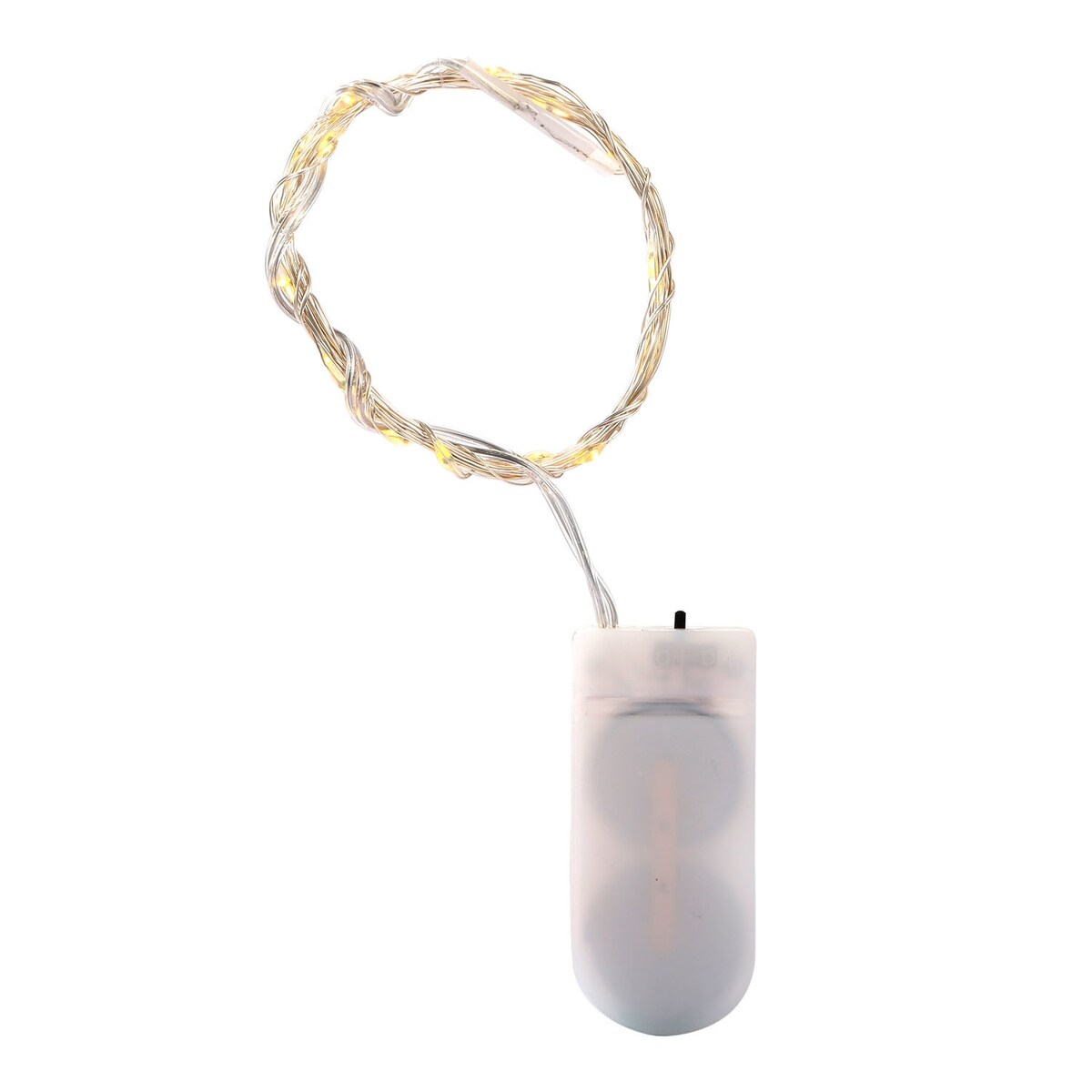 6-Pack LED String Lights 6.56ft 20 LEDs Battery Operated Starry Fairy Lights