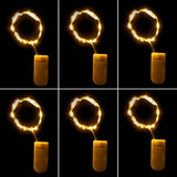 6-Pack LED String Lights 6.56ft 20 LEDs Battery Operated Starry Fairy Lights