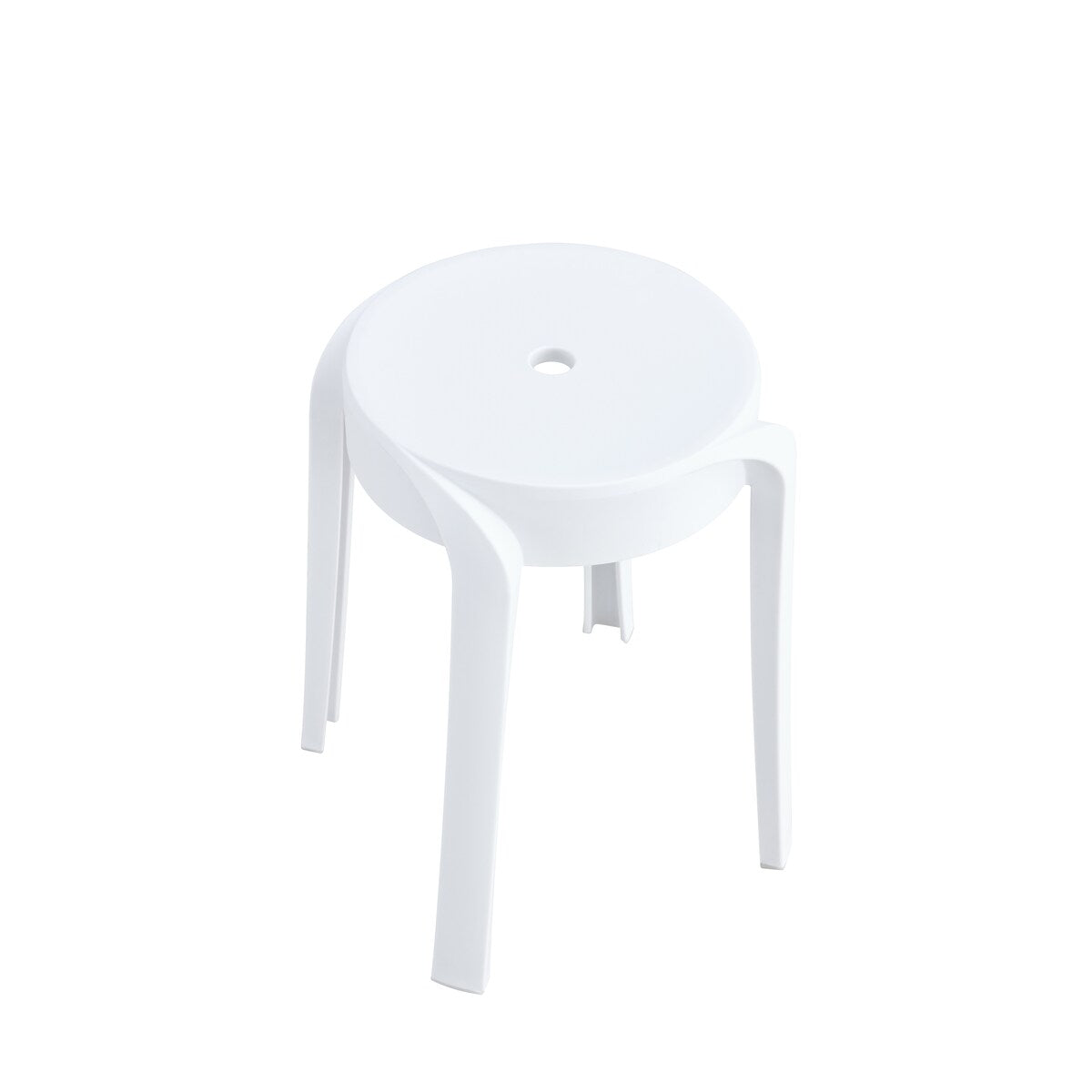 6 Pack Stackable Classroom Stools Plastic Stools Colorful Round Stools Indoor Outdoor Flexible Seating Decorative Stools Chairs