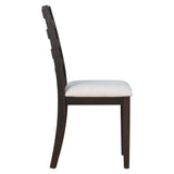 6-Piece Dining Room Table Set with 4 Chairs and a Bench
