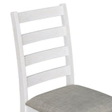 6-Piece Dining Room Table Set with 4 Chairs and a Bench