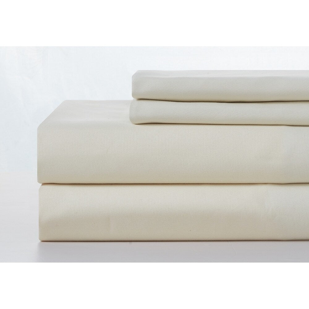 6 Piece - Glory Home 1000T Series Solid Bed Sheet Set - King Size
