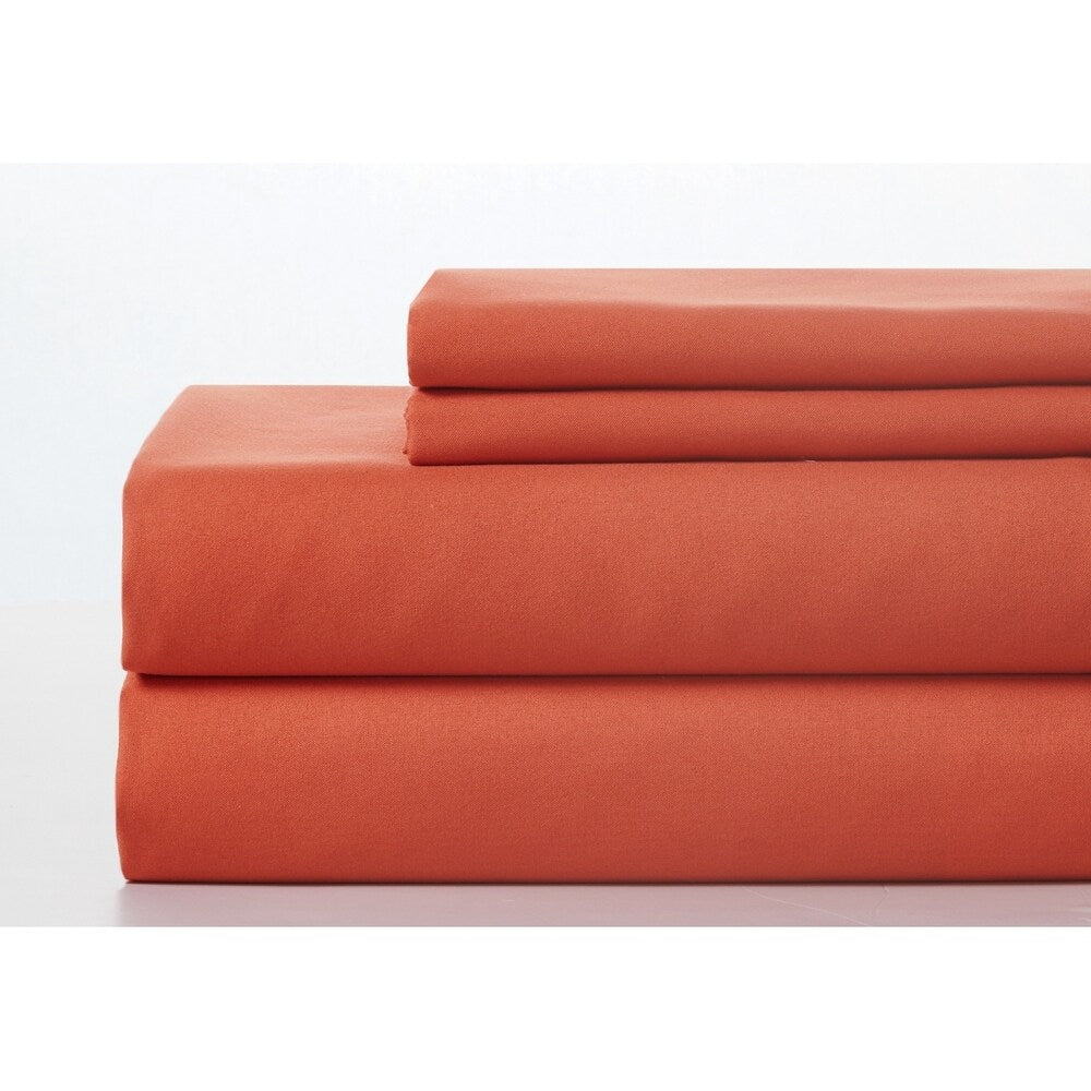 6 Piece - Glory Home 1000T Series Solid Bed Sheet Set - King Size
