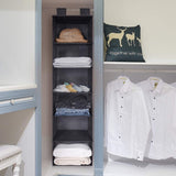 StorageWorks 6-Shelf Hanging Closet Organizer